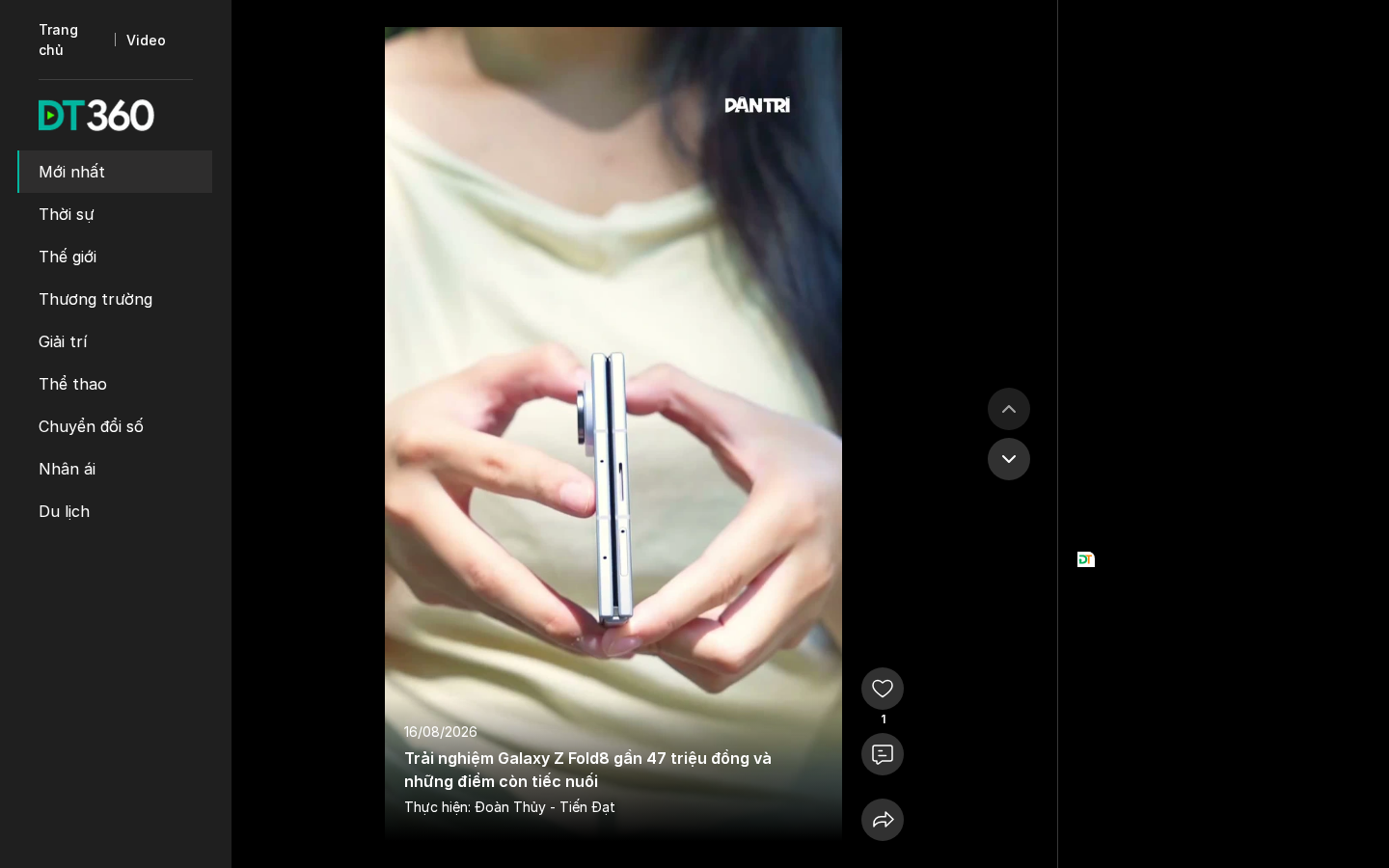 Own capture taken for “Trải nghiệm Galaxy Z Fold8 gần 47 triệu đồng: Có đáng mua?”