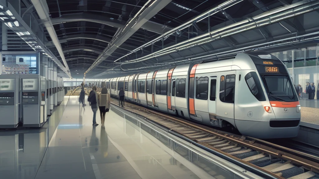 Generated illustration for “Hyundai Rotem's Light Rail Automation Export Plans: What's Actually Confirmed” — not a photograph of the event