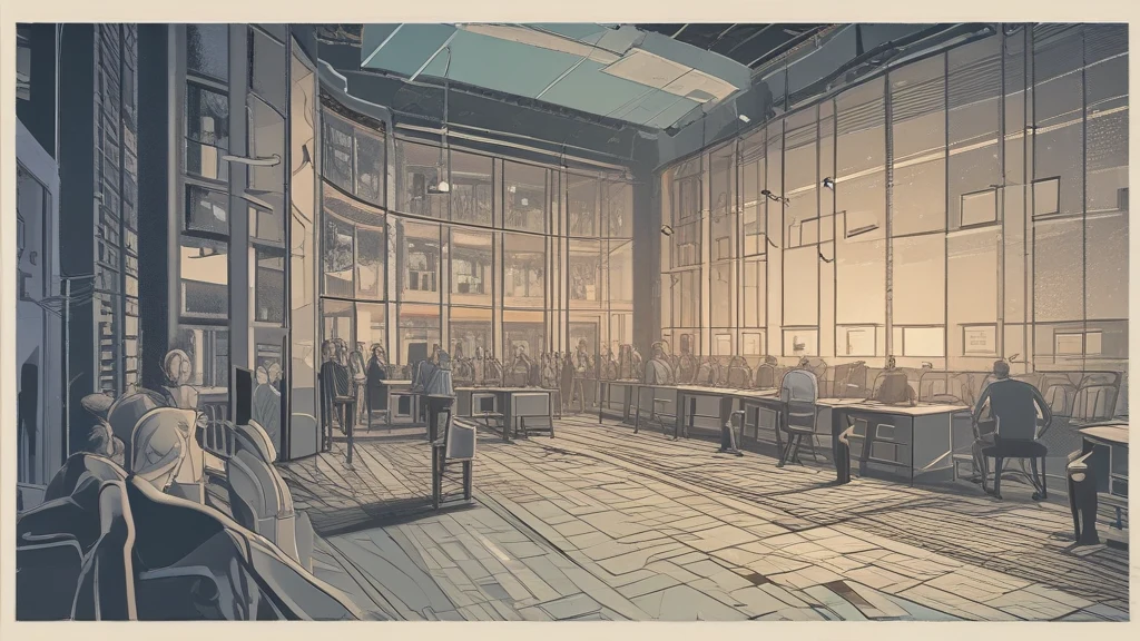 Generated illustration for “UNCSA and a/perture Cinema Present The AI Doc” — not a photograph of the event