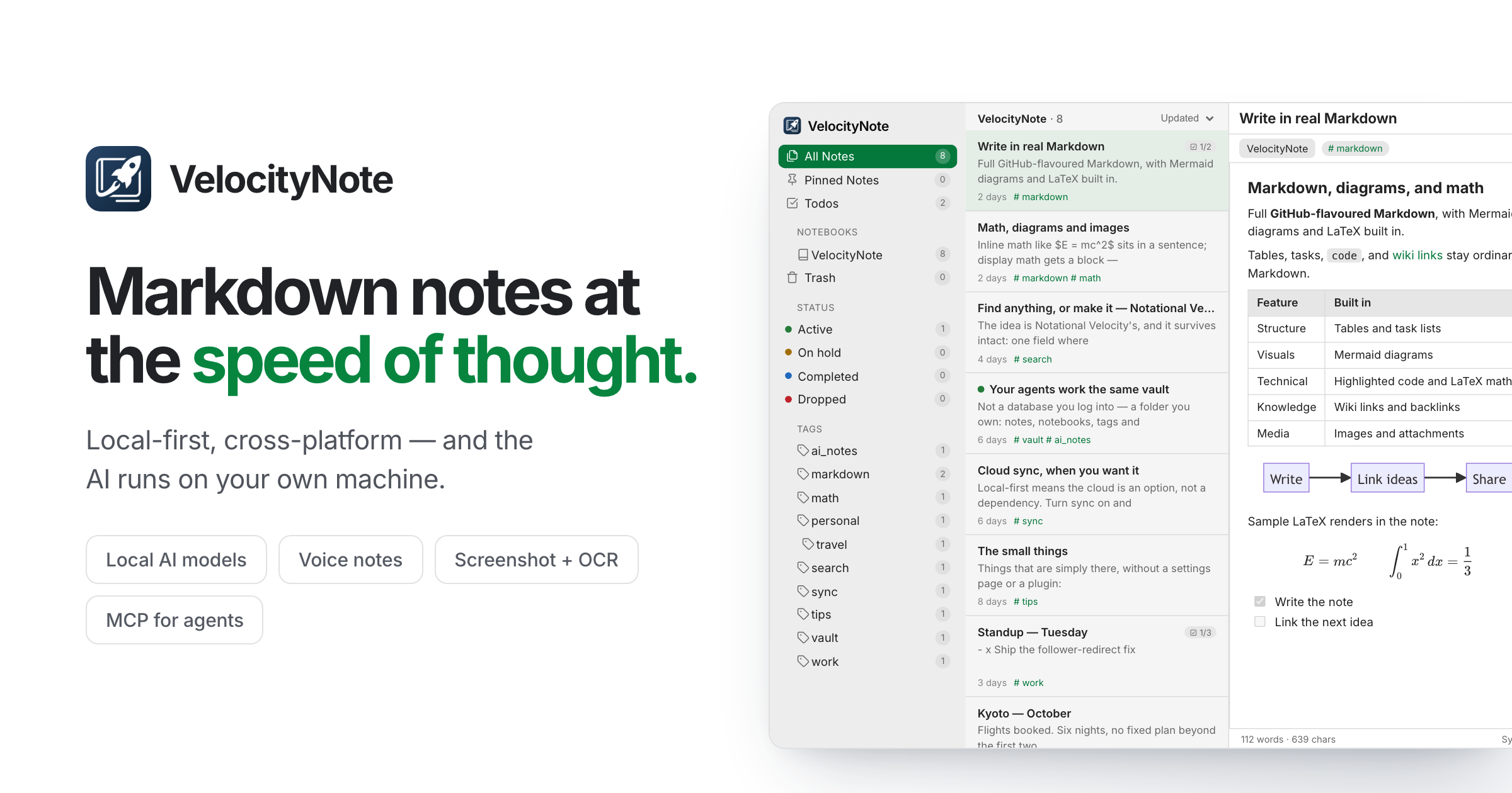 Photograph published with the original report on “VelocityNote Review: Small Markdown Notebook With Local AI Summarization”